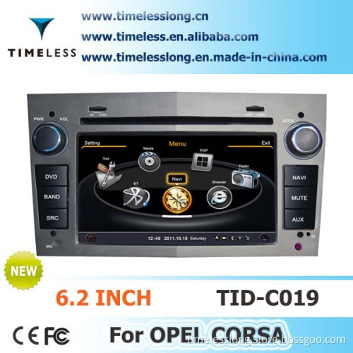 S100 Car Audio for Opel Corsa Astra with GPS A8 Chipset 3 Zone Pop 3G/WiFi Bt 20 Dics Playing